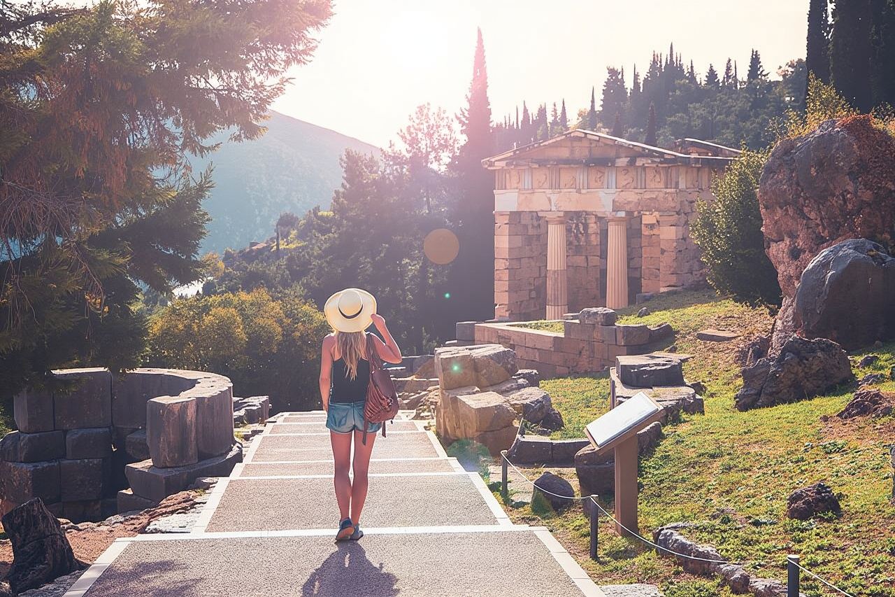 Delphi Guided Small Group Day Tour from Athens