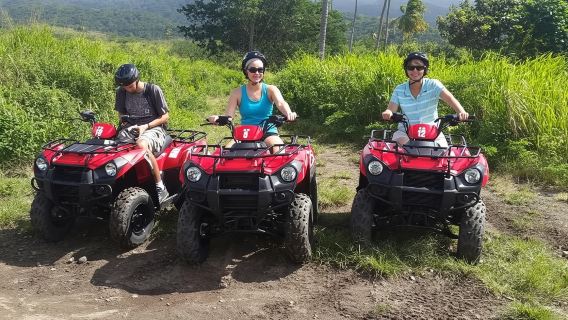 Excursion en quad et visite de la plage à Saint-Kitts