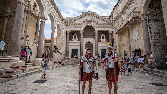 Split old city and Diocletian's Palace guided walking tour