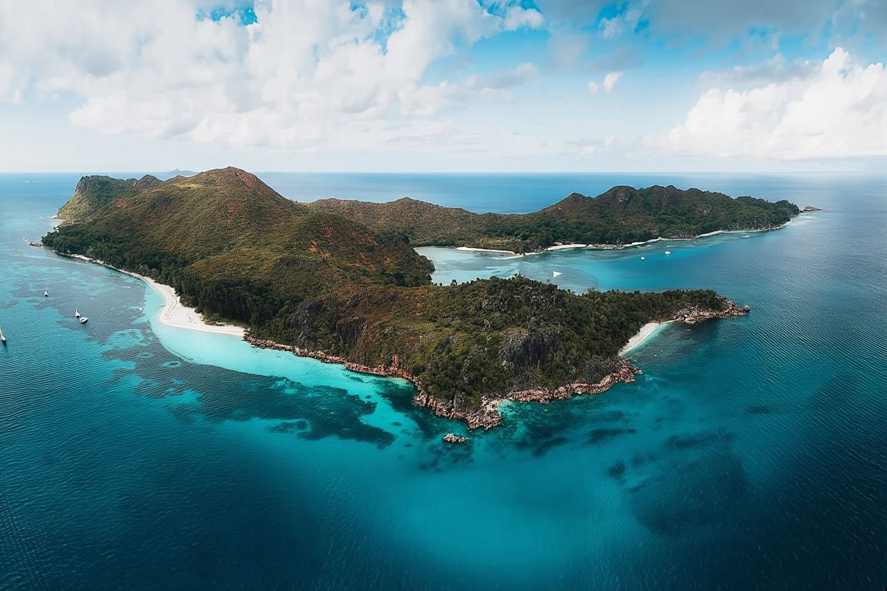 半日キュリーズ島とサンピエール島セイシェル
