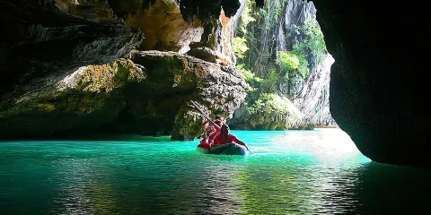 占士邦島大船之旅連海上洞穴獨木舟及午餐