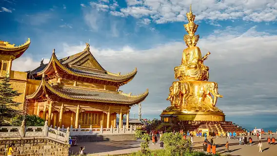 Mt.Emei+Giant Budhha Tour| Optional Emei Tea Picking Experience&Car Reantal