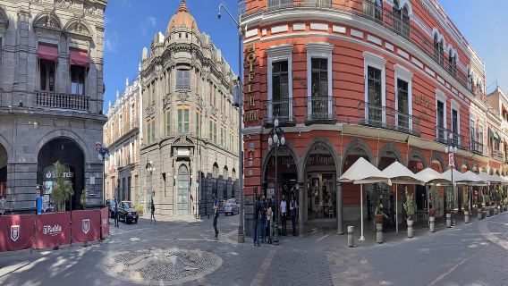 Puebla: City Tour en autobús turístico y rueda de observación