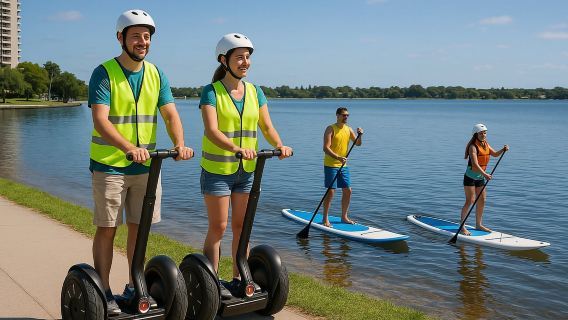 Malaga: tour in Segway del Castello di Gibralfaro, dell'Arena e del Porto