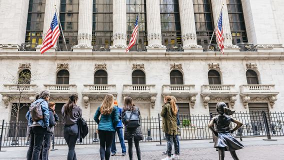 NYC: Wall Street Tour with 9/11 Memorial and Statue Ferry