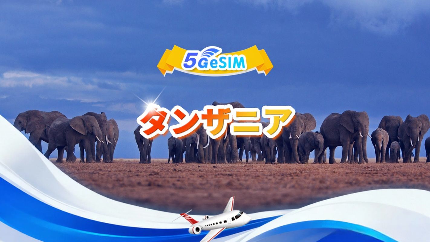 タンザニア 5G eSIM | トータルパッケージ | 1GB-30GB | 3-30日間 | 24時間チャート | QR Code