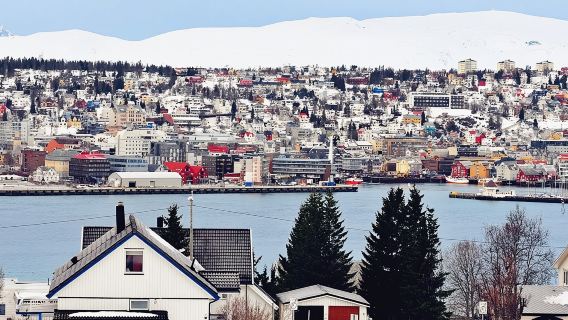 Tagesausflug mit Privattransfer zur Eismeerkathedrale, Polarmuseum und Bibliothek in Tromsø, Norwegen