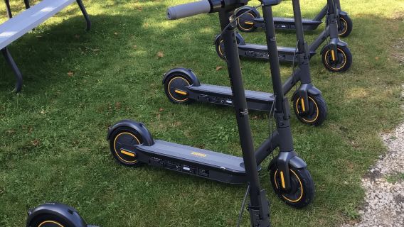 Fish Creek: Electric Scooter Nature Glide Tour