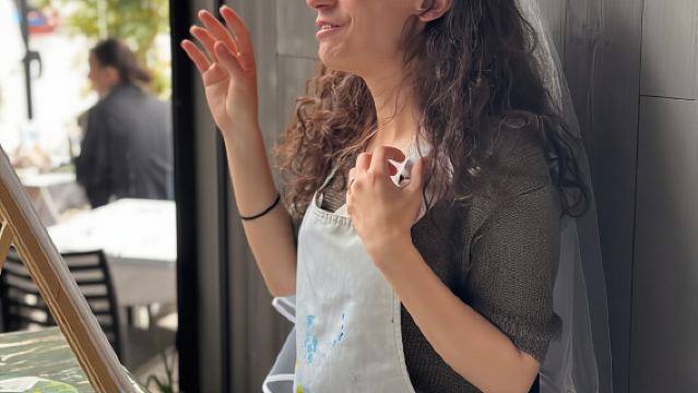 Milano: Classe di pittura con degustazione