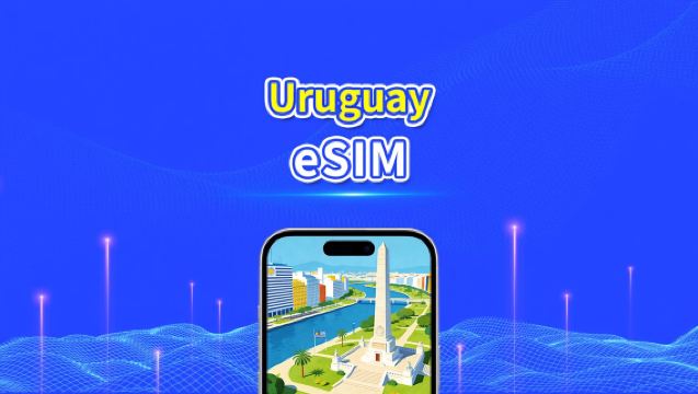eSIM Uruguay | 5G/4G | Paquete de Datos Diario/Total | 1–30 días | Facturación 24 Horas | Código QR
