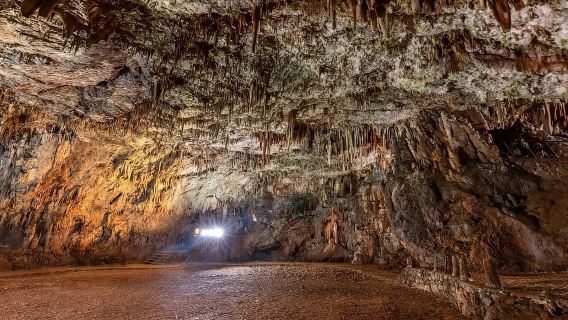 Da Argostoli: Escursione a terra alla Grotta di Melissani e alla Drogarati Cave