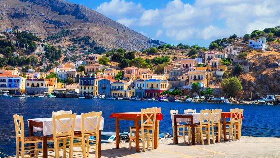 Von Rhodos: Tagesausflug nach Simi und zum Kloster Panormitis