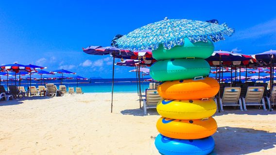 パタヤ スピードボート ラン島日帰りツアー/ラン島日帰りツアー/スピードボート&ヨットツアー【インスタ映えスポット・シュノーケリング・モーターボート・バナナボート・パラセーリング・ウォーターアクティビティ】