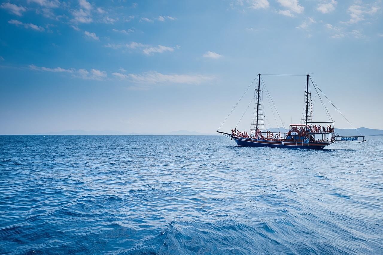 Crociera in barca di un giorno intero verso 3 isole con prelievo facoltativo