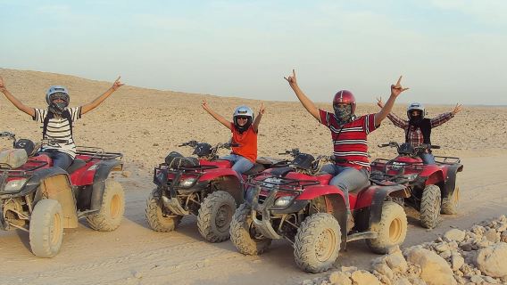 Sunset Quad Bike Safari Tour in Luxor