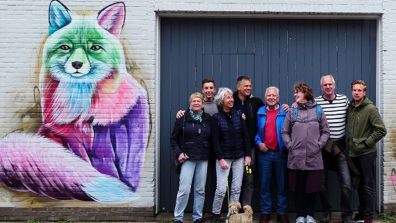 1,5 hour private guided Mural Street Art tour in Arnhem