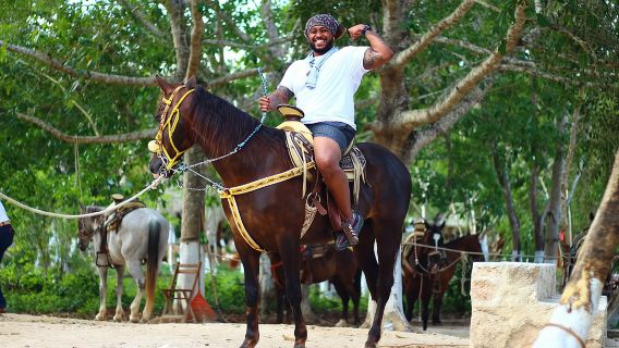 ATV Ziplines, Cenote, Lunch, Horseback Riding and Tequila Tasting