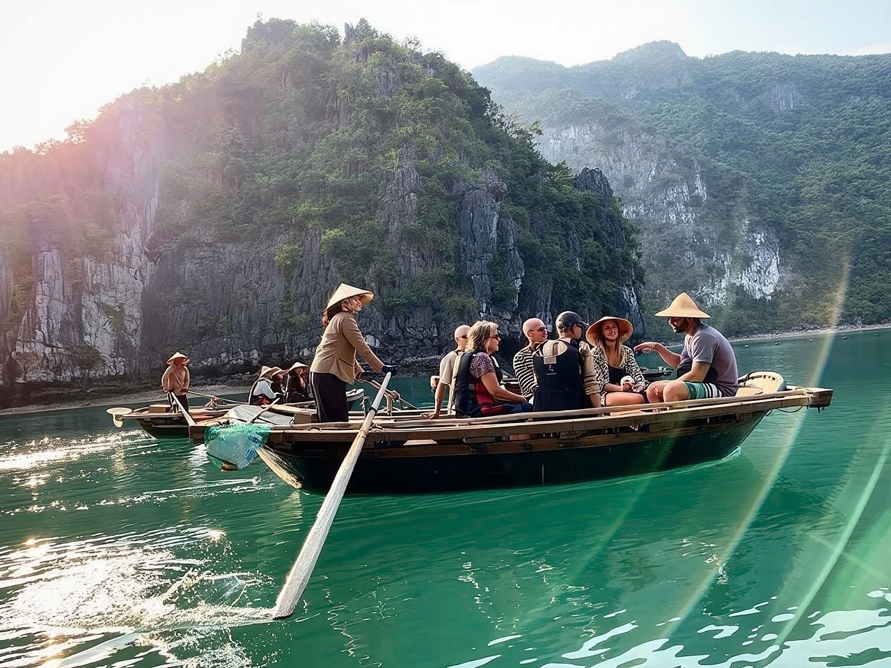 Halong Bay Full-Day Tour from Hanoi | Express Transfer, Kayaking & Swimming