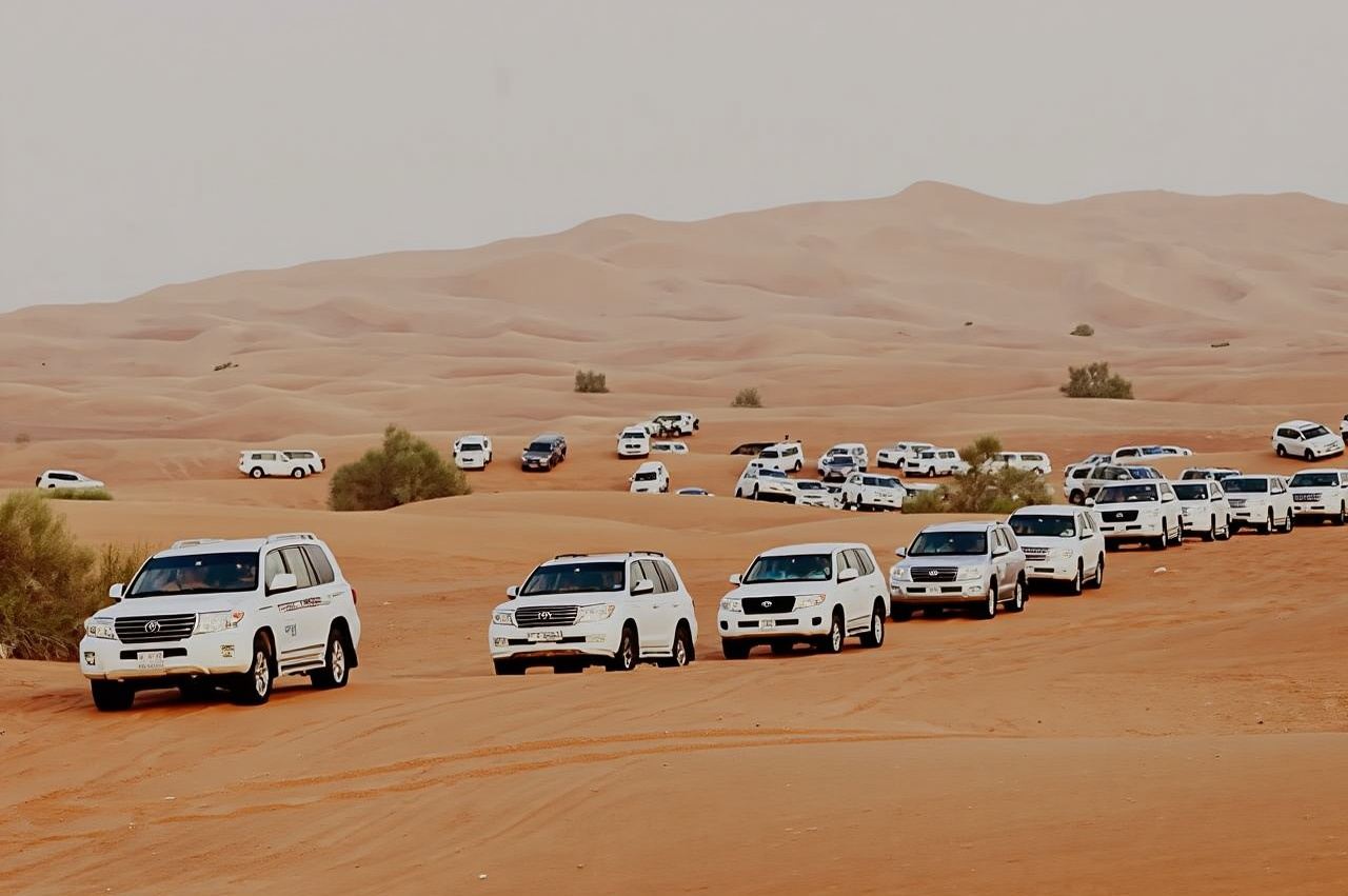 Dubai: Half-Day Desert Safari ,Camels & Sunset