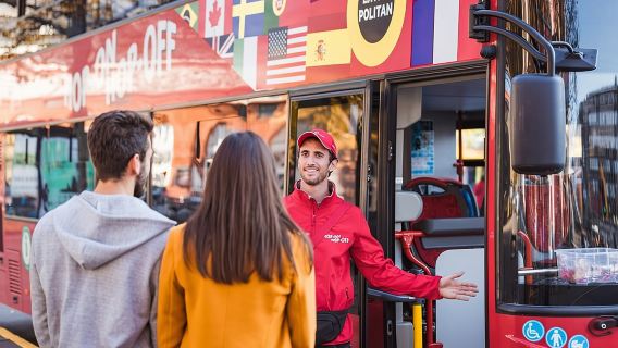 Copenhagen Hop-on Hop-Off Bus with Boat Option