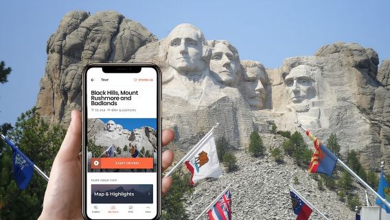 Self-Guided Audio Driving Tour in Black Hills and Mt Rushmore