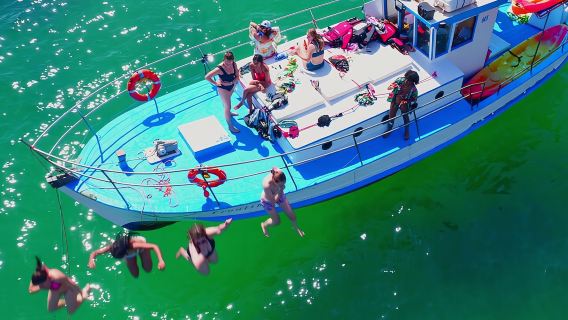 Explore Secret Caves and Beaches of Alvor - Boat & Kayak Tour