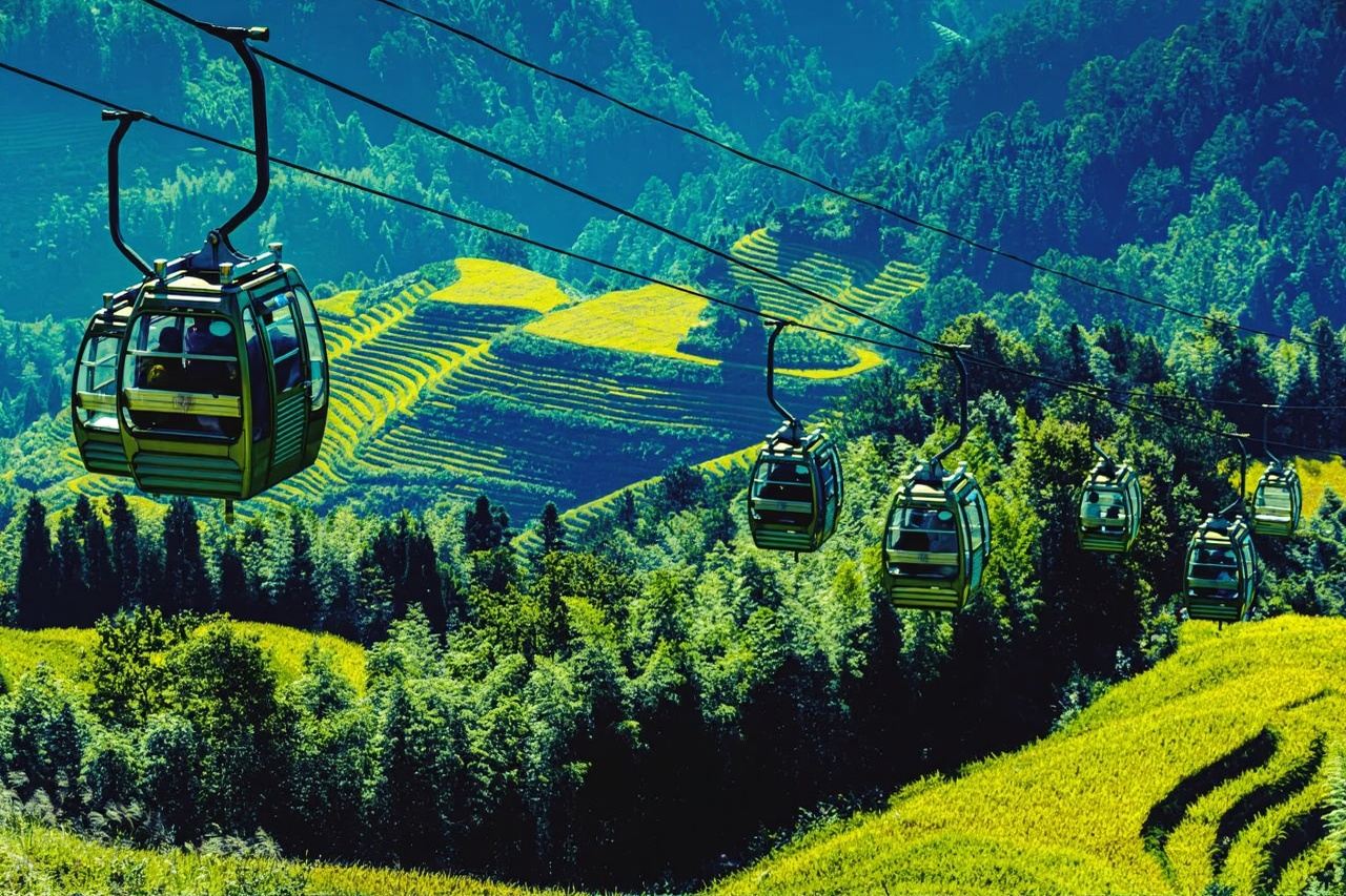 Guilin + Longsheng + Longji Rice Terraces Scenic Area-Jinkeng Rice Terraces 1-day tour (Business car small group + optional English/French guide)