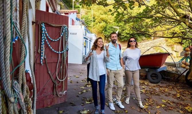 Walking tour in Biarritz