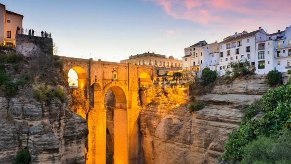 Round-trip from Seville: 1-day tour to Ronda cliff city, Grazalema and Zahara de la Sierra