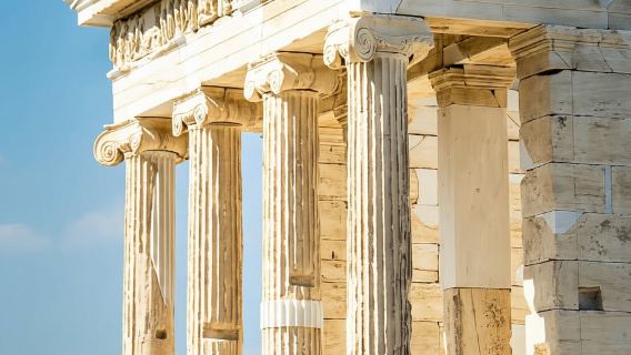 Tur berpemandu Acropolis, Parthenon, dan Plaka dengan pintu masuk