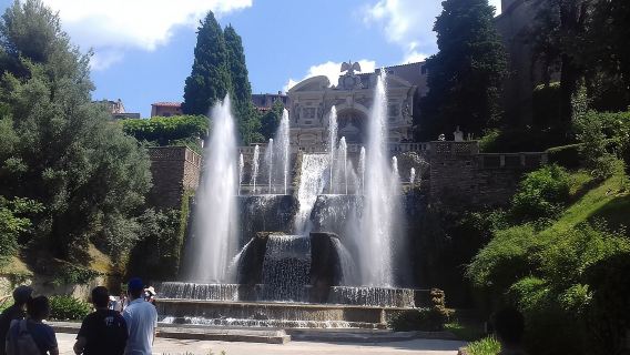 From Rome: Villa d'Este & Hadrian's Villa Tickets & Transfer