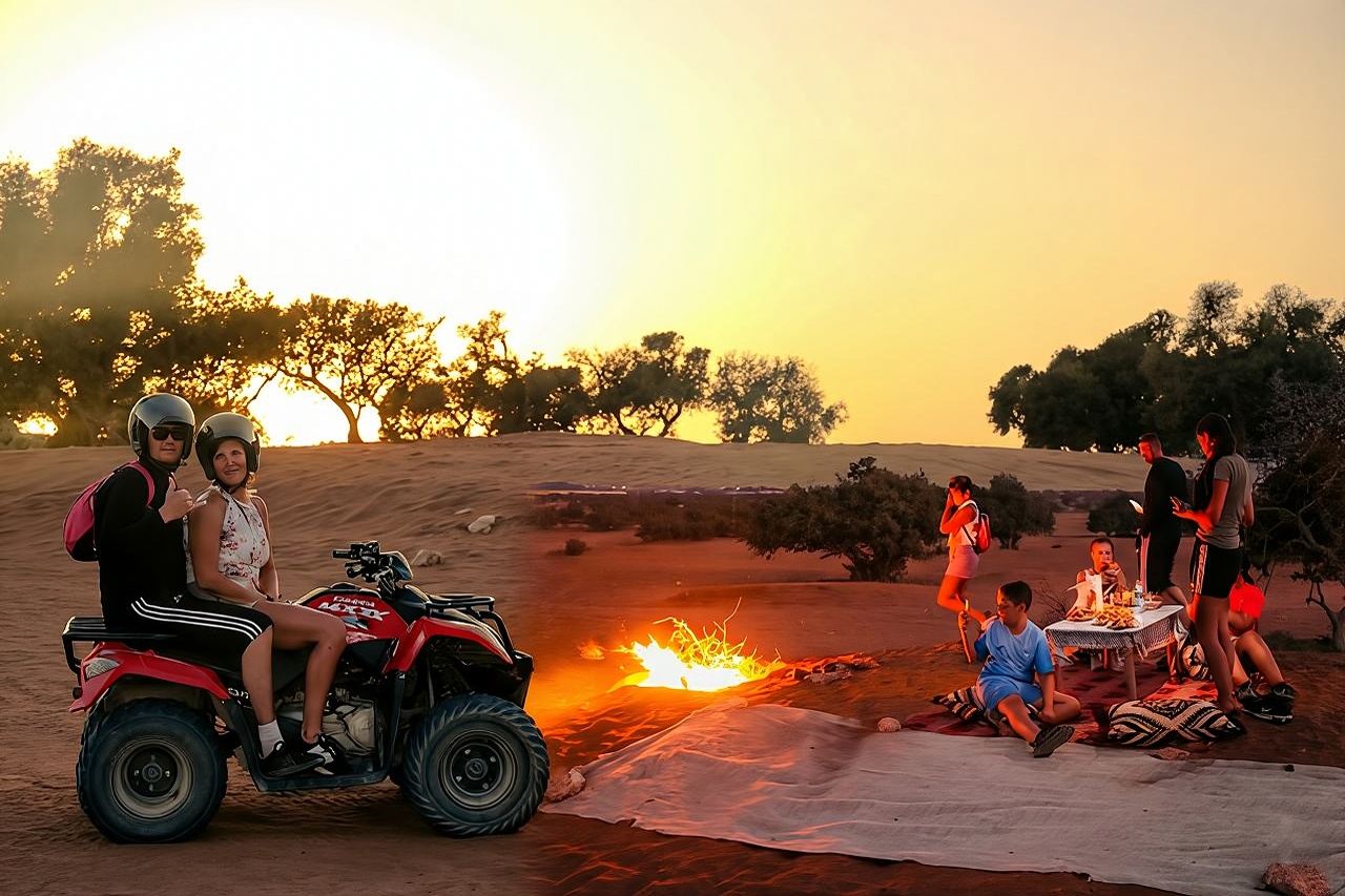 Escursione in quad al tramonto da Agadir o Taghazout