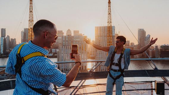 London: O2 Arena Rooftop Climbing Experience