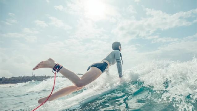 萬寧日月灣衝浪體驗+拍照記錄+持證教學+私教+零基礎