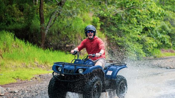 2 Hour ATV + Waterfalls in Jaco Beach and Los Suenos