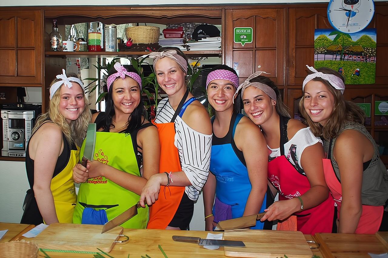 치앙마이 똠얌타이 요리 강습