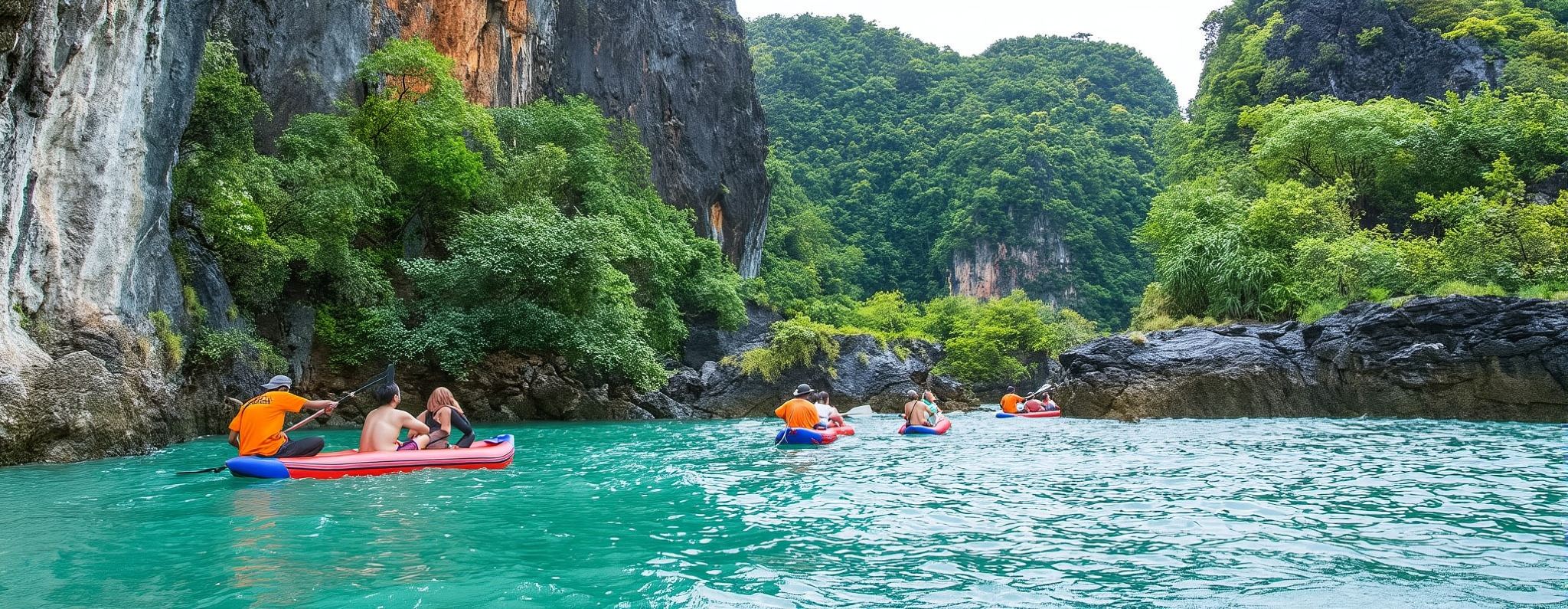 Kayaking 2.5 hr [James Bond Island & Phang Nga Bay & Monkey Cave Kayaking Join-in Tour 3227]
