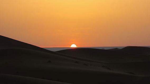 Night in Erg chebbi Desert, Camel Ride, Departure From Errachidia
