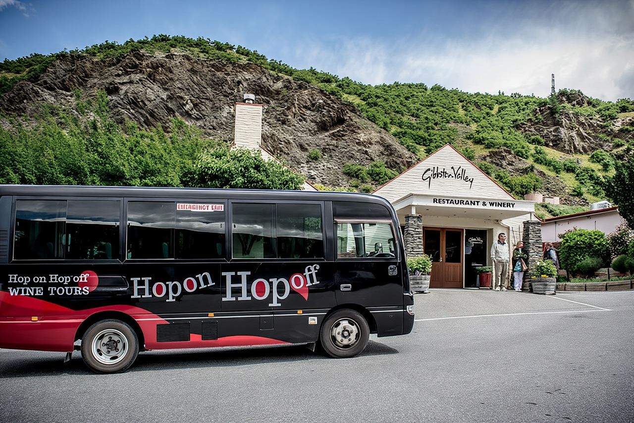 Hop-on-Hop-off-Weintouren in Queenstown