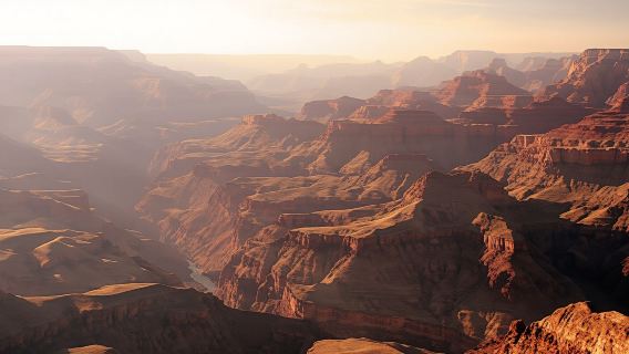 Grand Discovery airplane tour with sunset Hummer tour in the Grand Canyon