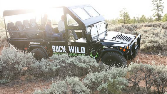 South Rim Helicopter with Hummer