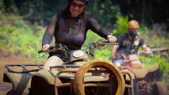Lawatan ATV Terbaik di Cancun, Zipline dan Berenang di Cenote dengan Makan Tengahari