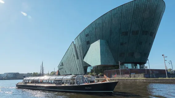 Lo más destacado de Ámsterdam: Crucero por los canales de 75 minutos con comentarios en directo