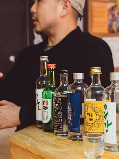 首爾傳統燒酒班與馬格利酒品嚐體驗