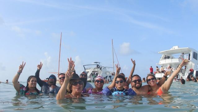 Excursión de medio día con fiesta en barco en la playa de Punta Cana
