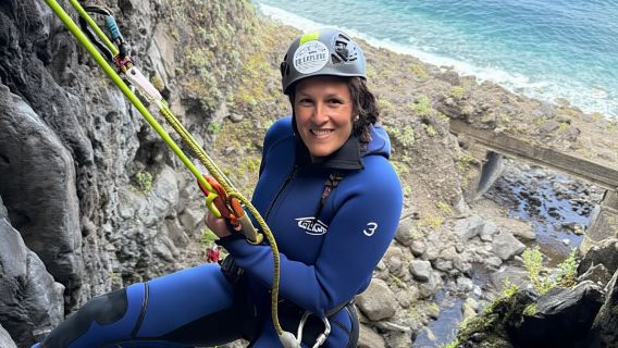Madeira Canyoning für Anfänger Ribeira Funda Level 3