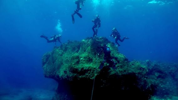 Santorini: Experiencia de buceo para principiantes