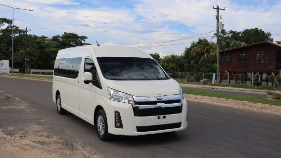 Shuttle-Transfer von/nach Placencia/Hopkins in Belize City