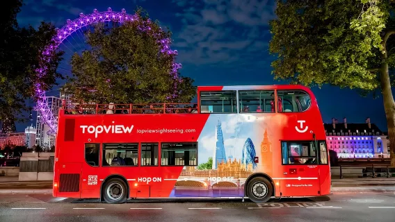 Londra: tour notturno in autobus delle luci della città