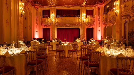 Prag: Mozart-Ballsaal-Konzertticket mit 3-Gänge-Menü